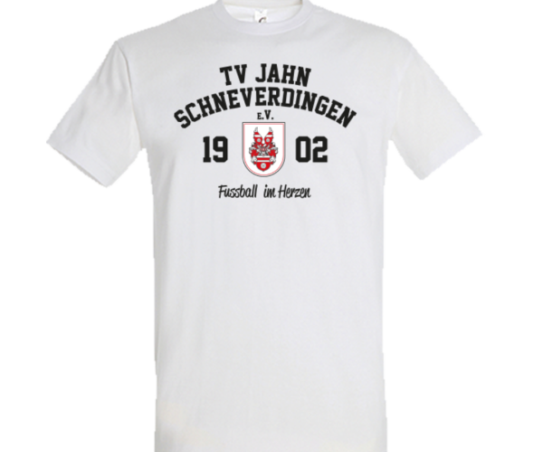 T-Shirt grau schwarzer Schrift & Logo